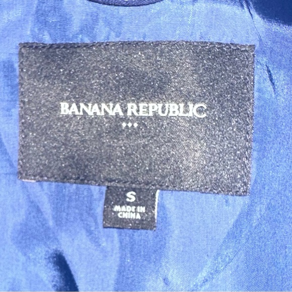 Banana Republic size small navy blue jacket/blazer - Picture 3 of 3